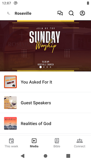 Roseville Church Screenshot 1