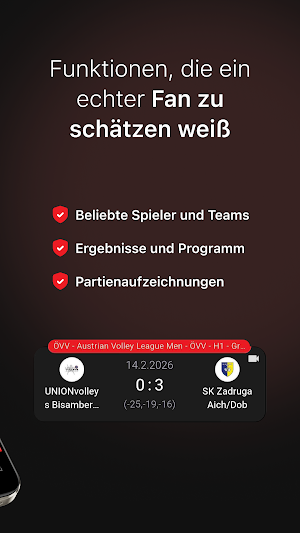 VolleyAustria Screenshot 1