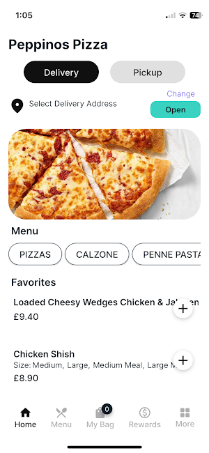 Peppinos Pizza Ammanford Screenshot 0