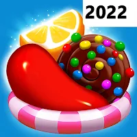 Candy Three Match Games Puzzle