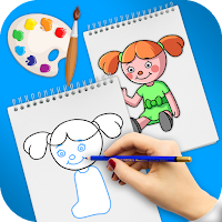 Teach drawing step by step
