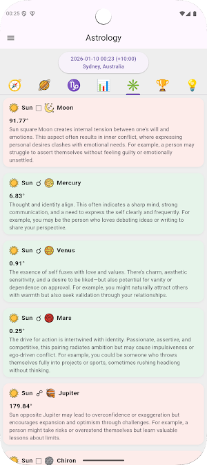 Astrology... Screenshot 3