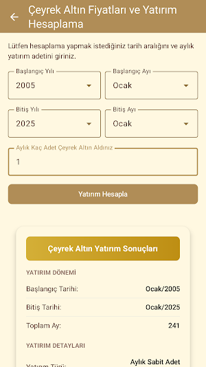 Altın Hesaplama Screenshot 2