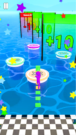 Blade Merge : Cut Grass Run Screenshot 3