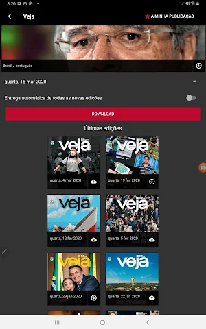 VEJA Screenshot 1