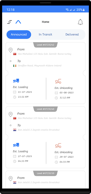 Alcolm Carrier Solutions Screenshot 0
