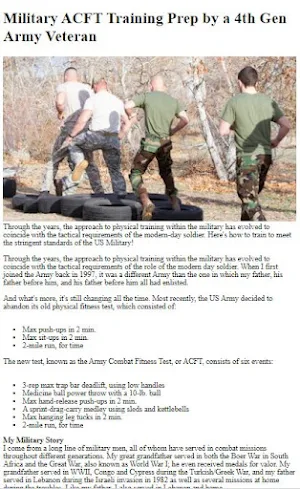 How to Do Military Training Screenshot 3