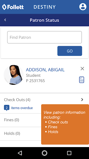 Destiny Back Office Screenshot 2