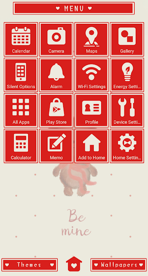 Bear Love Theme +HOME Screenshot 1