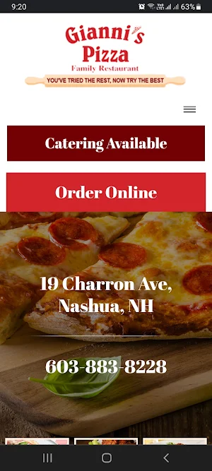 Gianni’s Pizza Screenshot 1