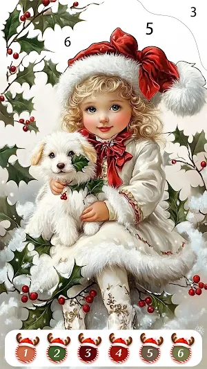 Cozy Christmas Color Screenshot 3