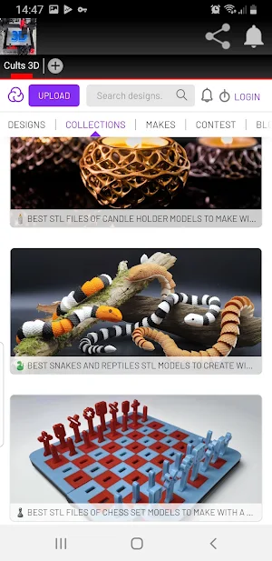 Cults 3D Printables Screenshot 3