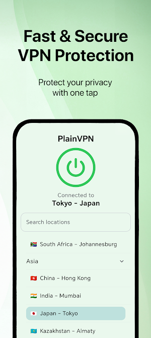 PlainVPN Screenshot 0
