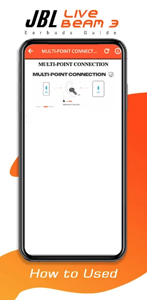 JBL Live Beam 3 Earbuds Guide Screenshot 1