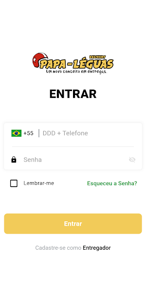 Papa-Léguas Entregador Screenshot 0