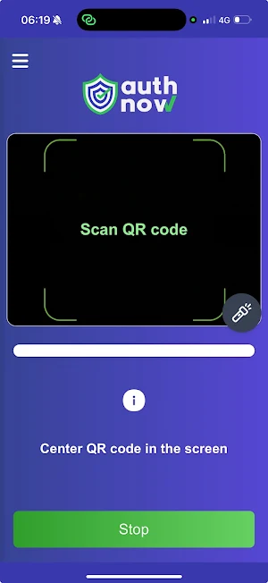 AuthNow - Product verification Screenshot 1