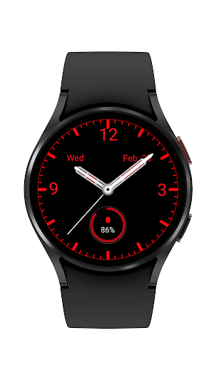 Classic Analog Watch Face B&R Screenshot 0