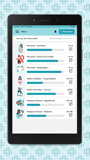 e-SUS Analytics Mobile Screenshot 1