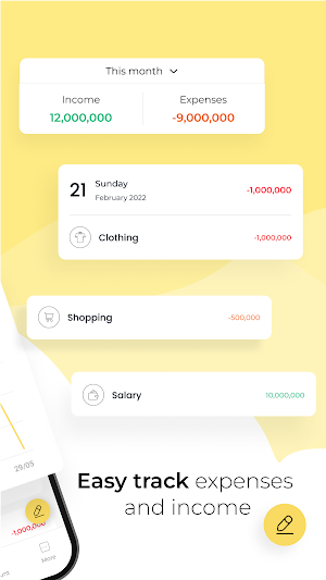 Budget App - Expense Tracker Screenshot 1