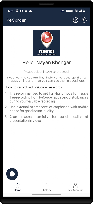 PeCorder - Professional Online Class recorder Screenshot 2