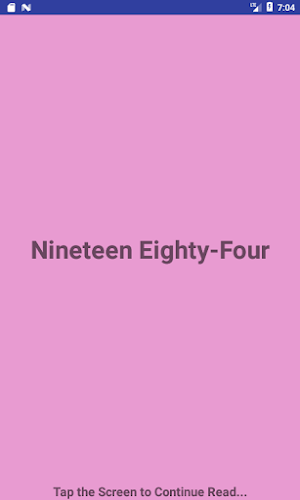 Nineteen Eighty-Four - eBook Screenshot 1