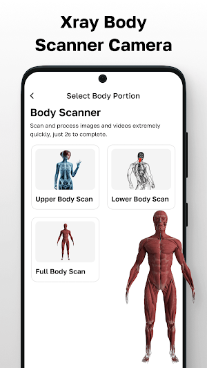 Xray Body Scanner Camera Screenshot 2