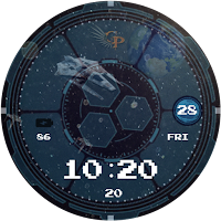 Galaxy War Wear OS Watch Face