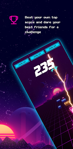 Bally Jump: 3D ball hop tiles Screenshot 3