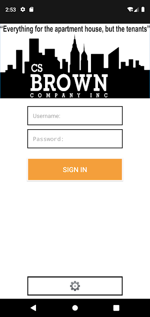 CS Brown Co Inc. Web Track Screenshot 0