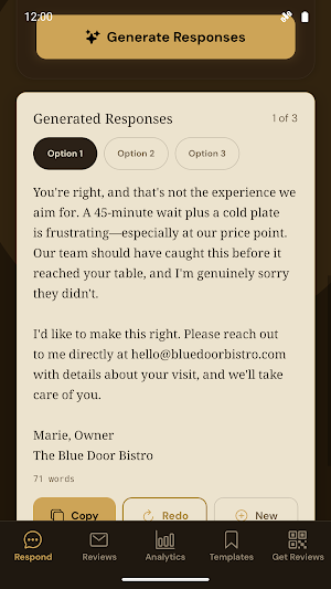 Review Responder — AI Replies Screenshot 3