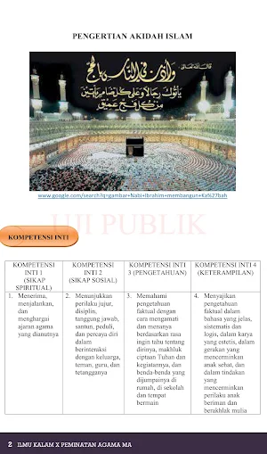 Ilmu Kalam MA Kelas 10 Indo Screenshot 2