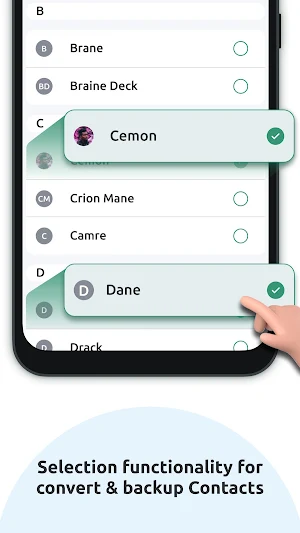 Contact Converter and backup Screenshot 3