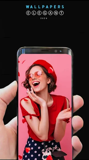خلفيات فتاة سعيدة للبنات 3D Screenshot 0