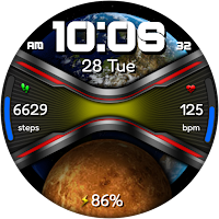 DIGI BATFLAN URX129 Watch face
