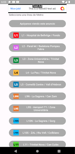 TransXtate Metro Barcelona Screenshot 0