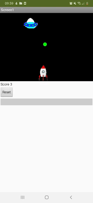 Mohammad's space invader game Screenshot 2