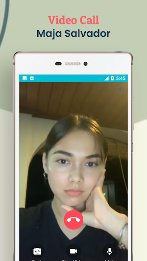 Maja Salvador Fake Call Screenshot 3
