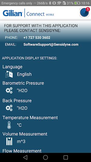 Gilian CONNECT mobile Screenshot 2