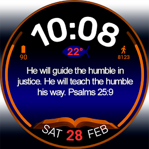 DailyBible WatchFace Screenshot 1