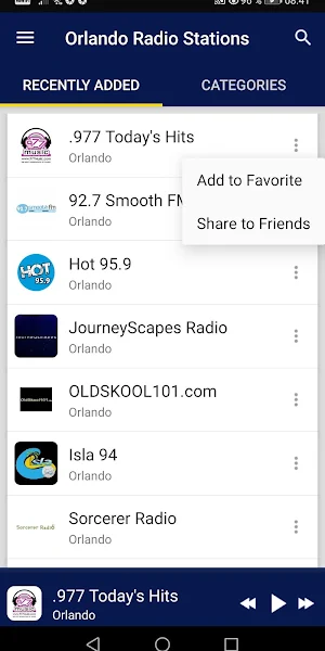 Orlando Radio Stations - Florida, USA Screenshot 1
