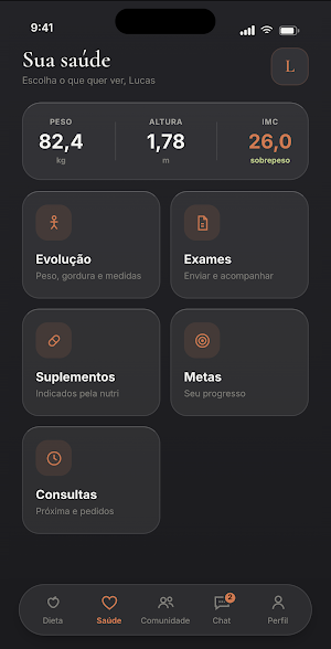 Lyvos Paciente Screenshot 1