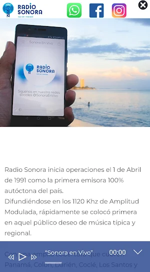 Sonora En Vivo Screenshot 1