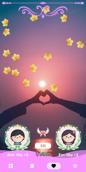 TrueLove: Đếm ngày yêu Screenshot 1