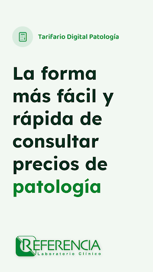 Tarifario Digital Patología Screenshot 0