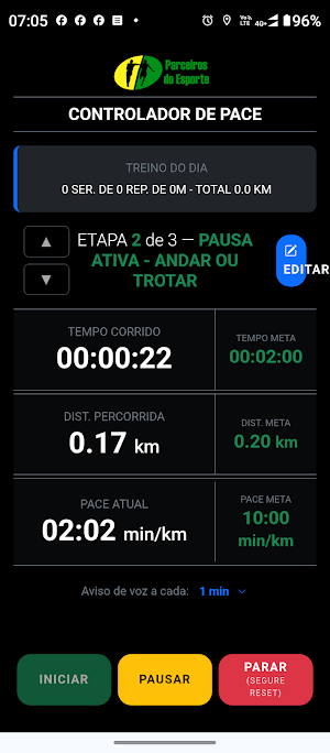 Pacer Screenshot 2