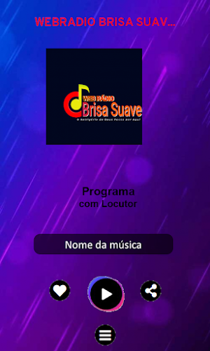 Webrádio Brisa Suave Screenshot 1