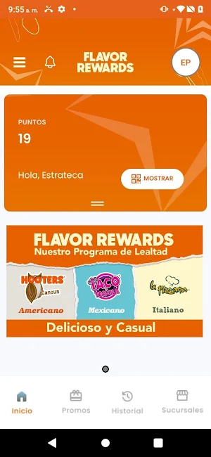 Flavor Rewards Screenshot 1