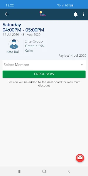 LK Tennis Screenshot 3