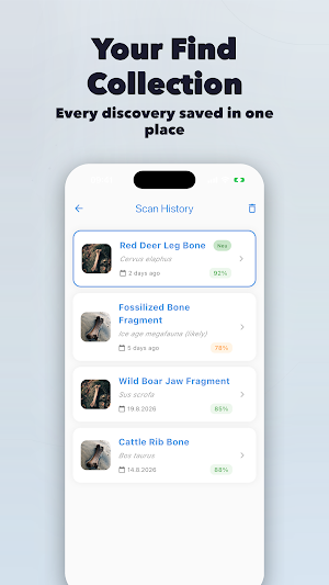 Bone Identifier: AI Scan Screenshot 2