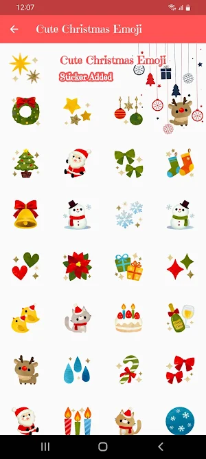 Christmas Sticker for WhatsApp Screenshot 3